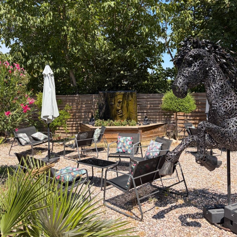 Au Cheval Noir - restaurant BRIGNOLES - Guinguette brignoles - Guinguette 83 - Restaurant à Brignoles - Restaurant sur Brignoles - manger a BRIGNOLES